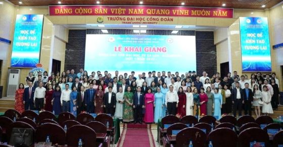 Ảnh của Trường ĐH Công Đoàn khai giảng khóa đại học từ xa đầu tiên năm 2025